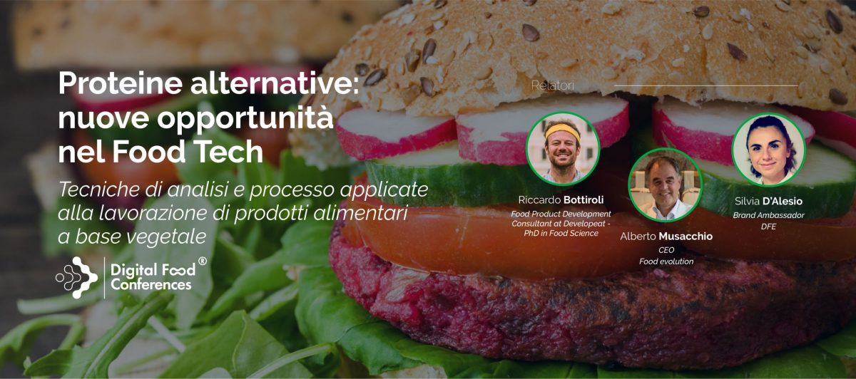 Alternative proteins, new opportunities in the food tech DIGITAL FOOD
